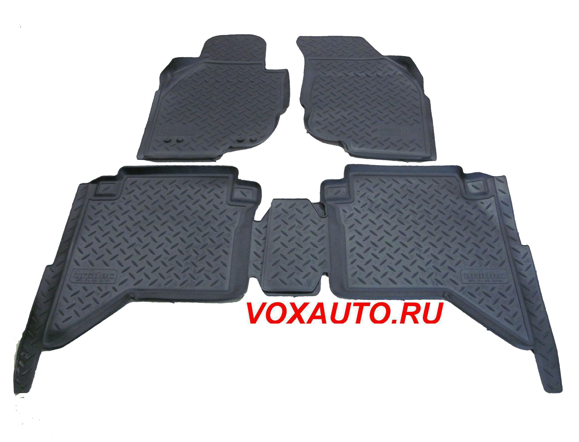 Коврики салона NPL TOYOTA Hilux 2011-2015г